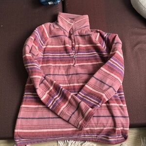 Eddie Bauer women’s fleece half-zip size small